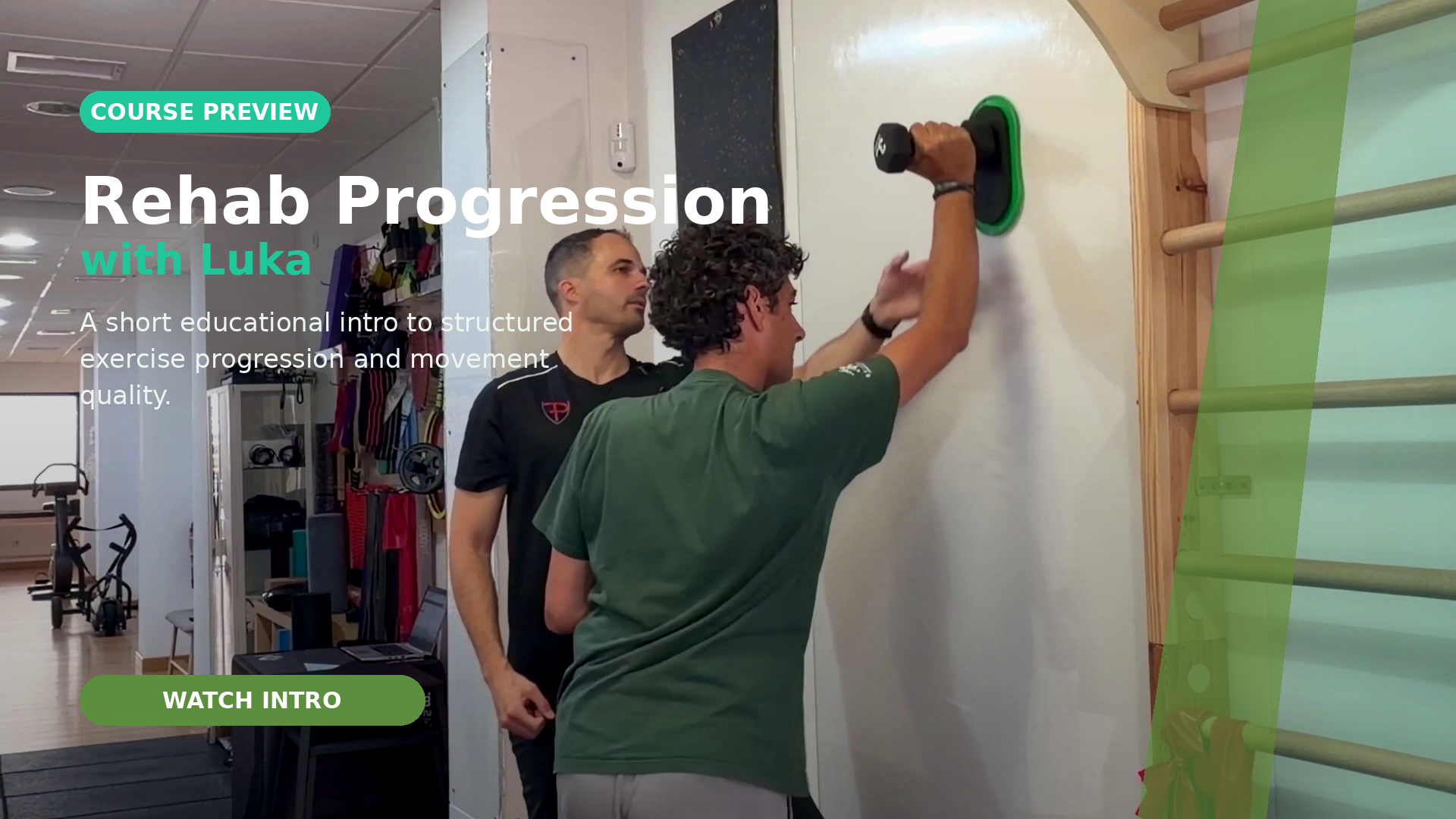 Rehab Progression video preview with Luka